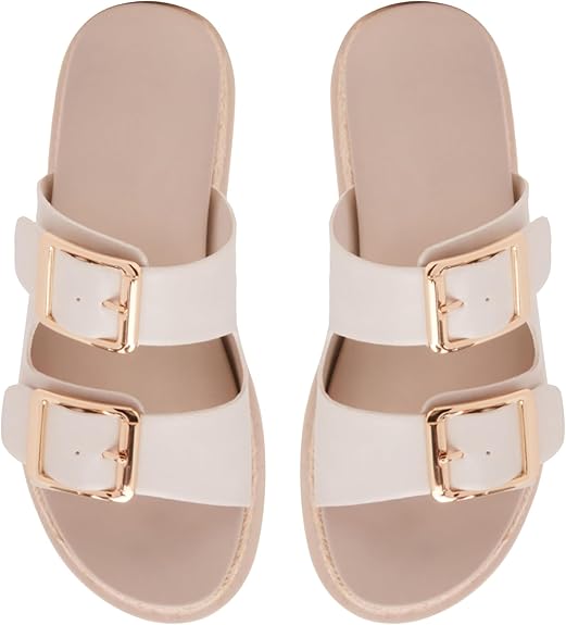 Comfortable Raffia Platform Wedges Sandals